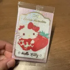 ハローキティ イチゴデザインカード ウエハース10