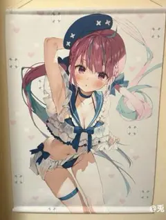 湊あくあ　タペストリー　ホロメン限定　水着　誕生日　記念 Amazon.co.jp: ホロライブ タペストリー 湊あくあ 誕生日記念