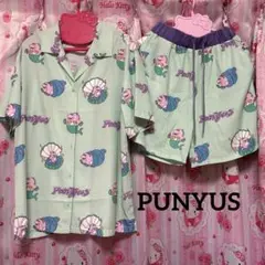 PUNYUSプニュズDINO総柄オープンカラーシャツセットアップ