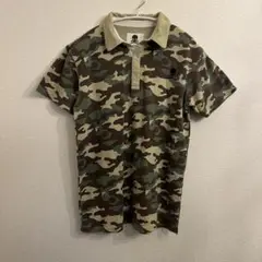 archive army polo 迷彩　ポロシャツ　swag スカル