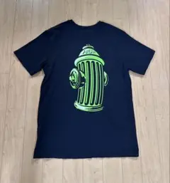 HUF ブラック Tシャツ Lサイズ ポケット付き