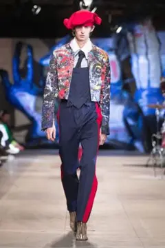 【美品】Charles Jeffrey Loverboy ヒールブーツ パイソン