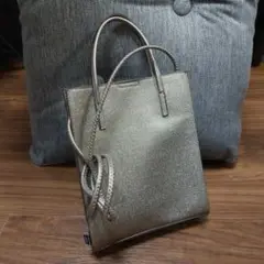 メタリックゴールド トートバッグ