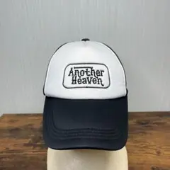Another Heaven メッシュキャップ ホワイト/ブラック