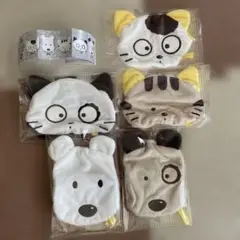 たま＆フレンズ　ふわふわフェイスポーチ　全５種セット
