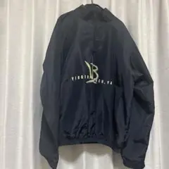 ブラック ナイロンジャケットFREE SIZE