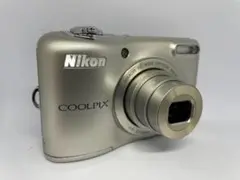 【動作確認済】Nikon COOLPIX L32 SILVER 単三電池2本