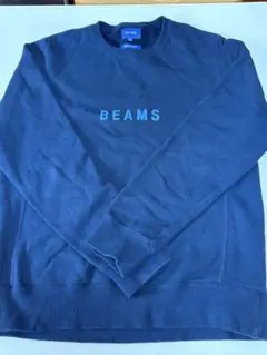 BEAMS ネイビー トレーナー