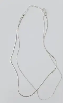 aura MATTE SNAKE NECKLACE ネックレス