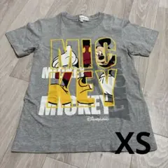 香港ディズニー　ミッキー 半袖Tシャツ　XSサイズ