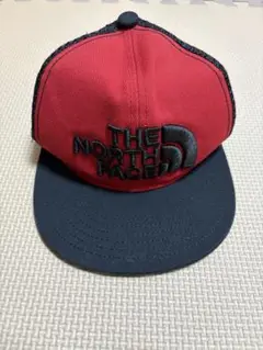 THE NORTH FACE メッシュバックキャップ 赤黒