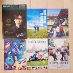 SnowMan 映画フライヤー パンフレット セット 目黒蓮 向井康二 渡辺翔太