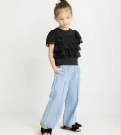 branshes フリル半袖Tシャツ