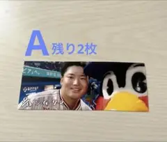 村上宗隆 つば九郎 せるふぱちりシール