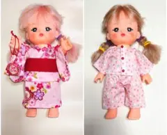 ハンドメイド メルちゃん服 浴衣 パジャマ ⑪