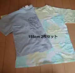 155cm Tシャツ 2枚セット　スポンジボブ