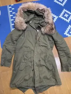 Panajiボリュームファーモッズコートgoa n3b