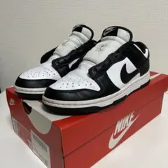 NIKE DUNK LOW ナイキ ダンクロー ホワイト/ブラック 24.5