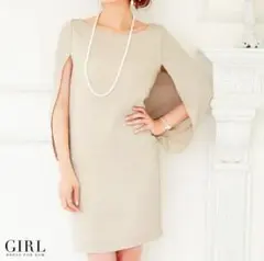 GIRL ケープドレス