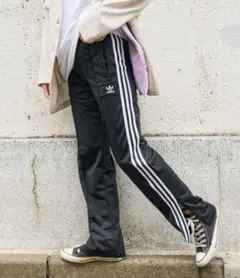 adidas アディダス　ファイヤーバード　トラックパンツ　ブラック　XS