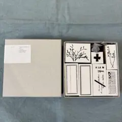 【新品未使用】ヨハク　オリジナルスタンプセット　vol.5 はんこ