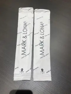 【試着のみ】MARK & LONA アームカバー M ホワイト　レディース