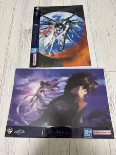 ガンダムSEED 一番くじ ビジュアルマット 2種セット
