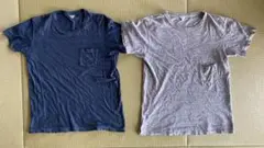 FilMelange　フィルメランジェ　ポケット　Tシャツ　2枚セット　日本製