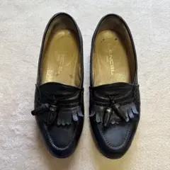 LANCEL タッセルローファー 24.5cm 日本製　ブラック　archive