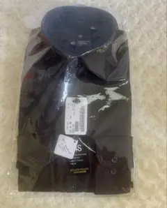 新品★BLACK LINE カラーワイシャツ ブラック 4S Oil guard