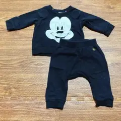 H&M ミッキーマウス スウェット　セットアップ　4-6m 70