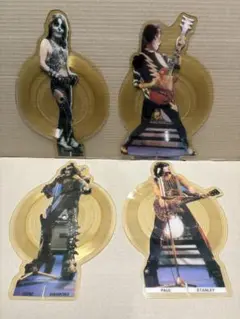 KISS 限定版インタビュー、ピクチャーディスクイギリス製　4枚セット
