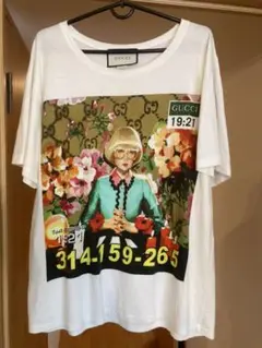GUCCI アレッサンドロミケーレ イグナシモンレアル Tシャツ XS GUCCI - GUCCI イグナシモンレアル コラボ ピンク キャット T