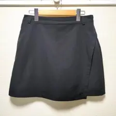 FOOTJOY フットジョイ スカート インナー付 黒 L