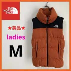 本日限定! ★美品★ ノースフェイス ニットダウンベスト 700FIL M