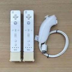 任天堂 純正 Wiiリモコン モーションプラス ヌンチャク セット