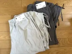 GU テックプルオンパンツ2色