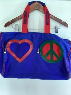 S4 MOSCHINO　ボストンバッグ　モスキーノ