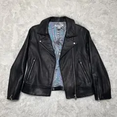 美品✨】特価✨】Tommy Bahama ライダースジャケット　ラムレザー　XS