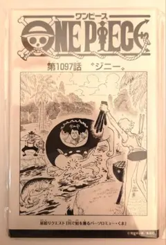 ONE PIECE ワンピース マンガアクリル 週刊少年ジャンプ定期講読者限定