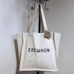 EREWHON エレウォン エコバッグ ホワイト キャンバス 新品タグ付き EREWHON エレフォン ECO BAG エコバッグ : DEPARTMENTSTORES