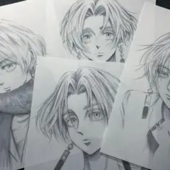 イザナ イラスト ４点セット 東京リベンジャーズ ファンアート