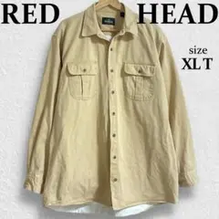 US古着 超ビッグサイズ★ RED HEAD コットン シャツジャケット XLT