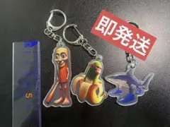 3点 イタリアン ブレインロット キーホルダー トゥントゥントゥン サフール