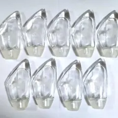 空容器９本&空箱１個　ニコス スカルプチャーオム容器　100ml インテリア用
