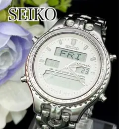 SEIKO H021-8050 メンズ 腕時計 Seiko World Time Analogue Digital September 1997 H021 8050