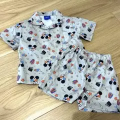 ディズニー ミッキーマウス 総柄 セットアップ90cm