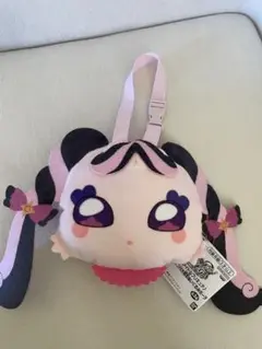 キミたとアイドルプリキュア♪ストラップ付き顔型ぬいぐるみポーチ　メロロン