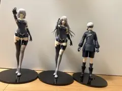 ニーアオートマタ くじ ラストワン A2フィギュア 他セット ニーアオートマタ 四〇式戦術刀を構えた「A2」スケール