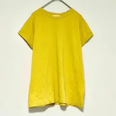 n0272【イネド】カットソー　コットン100% フレンチスリーブ　ストレッチ